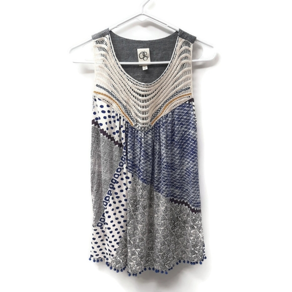 One September Anthropologie Raye Crochet Tank - Picture 3 of 10